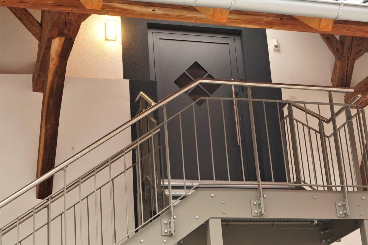 Galerie-Wohnung I Sanierter Pferdestall I Europapark I Boxspring I Nespresso Kippenheim Buitenkant foto