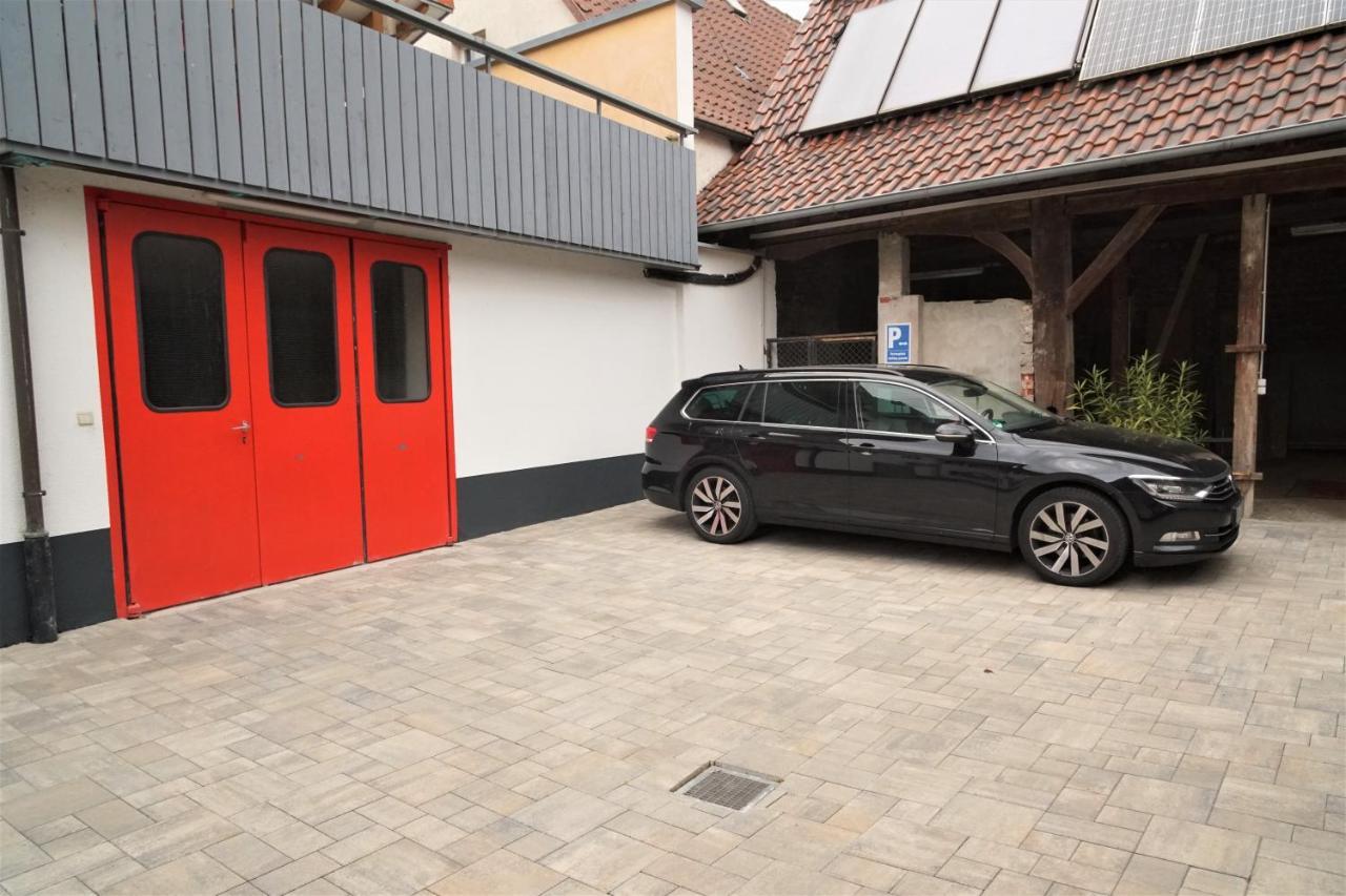 Galerie-Wohnung I Sanierter Pferdestall I Europapark I Boxspring I Nespresso Kippenheim Buitenkant foto